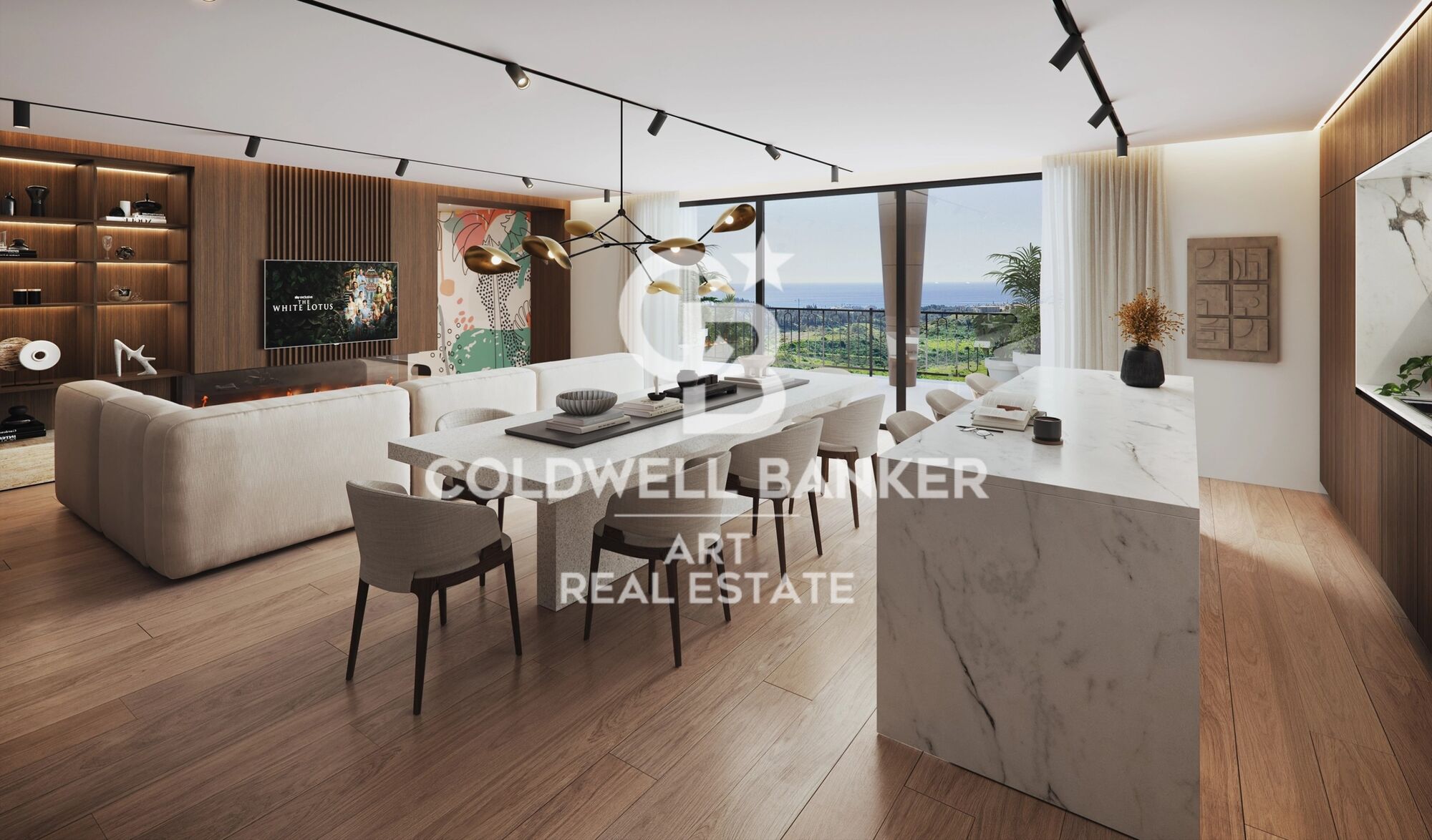 Nouveau complexe hôtelier avec une vue imprenable à Mijas