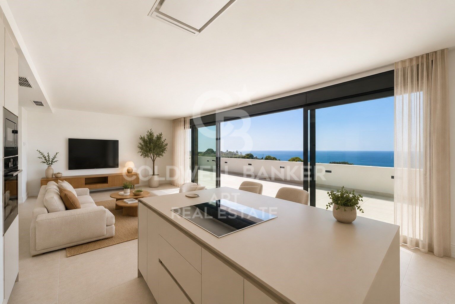 Sofisticados áticos, villas con jardín y apartamentos de lujo en El Higueron, Fuengirola