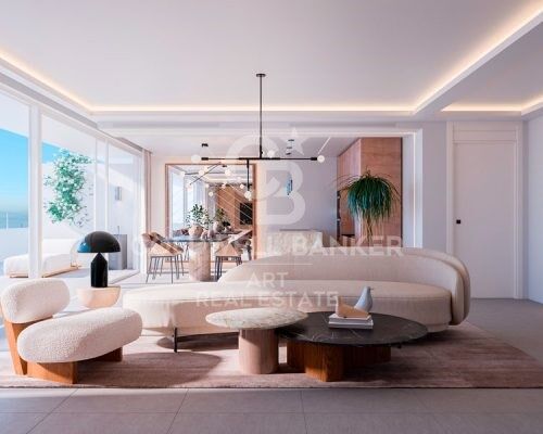 Penthouses sophistiqués, villas avec jardin et appartements de luxe à El Higueron, Fuengirola
