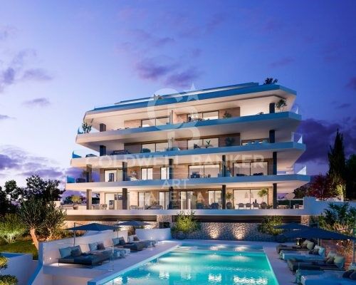 Sophisticated penthouses, villas with gardens and luxury flats in El Higueron, Fuengirola