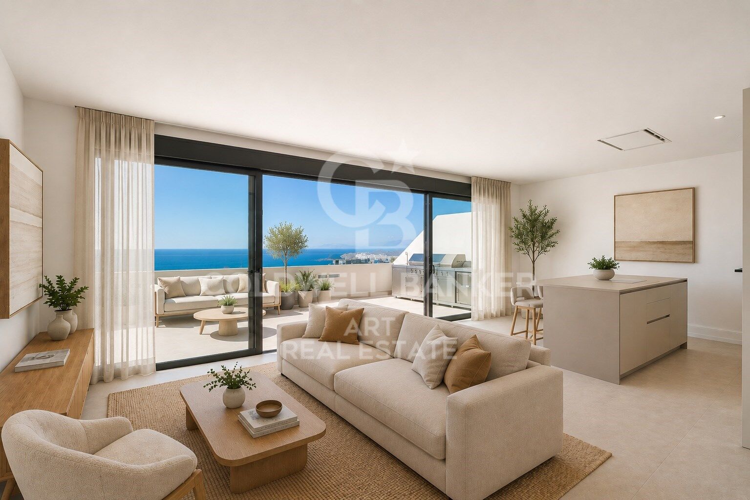Anspruchsvolle Penthäuser, Villen mit Garten und Luxuswohnungen in El Higueron, Fuengirola