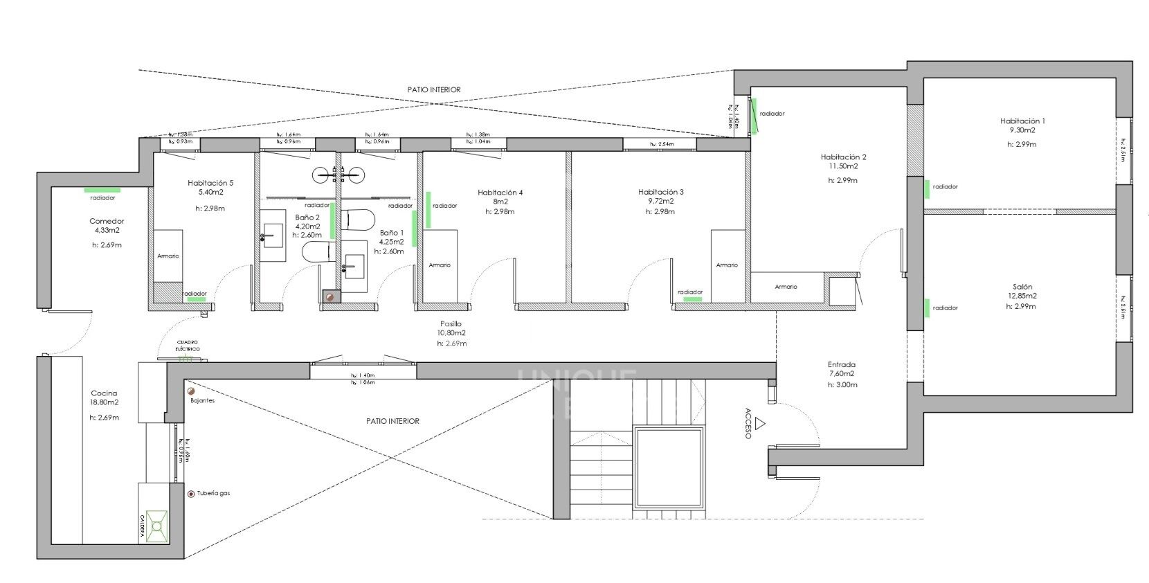 Wohnung zum Renovieren im Viertel Goya