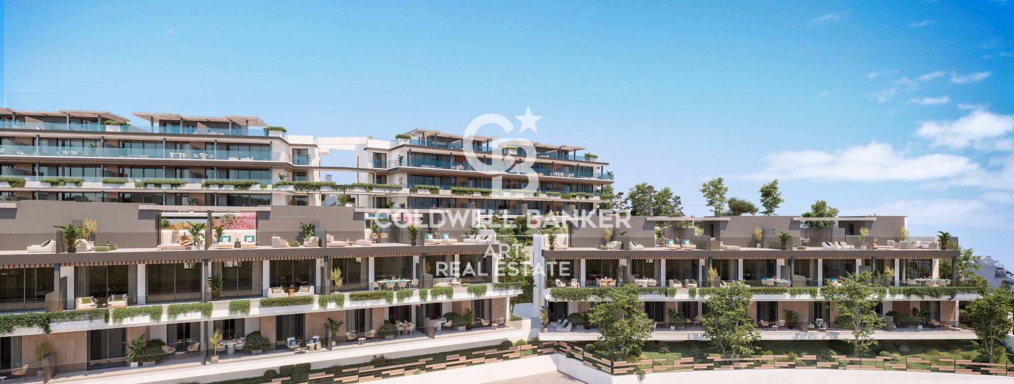 Newly built homes in one of the most exclusive areas of Estepona