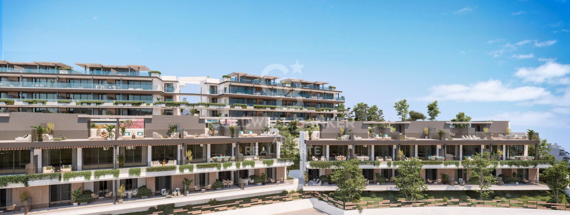 Nouvelles maisons neuves dans l'un des meilleurs quartiers exclusifs d'Estepona