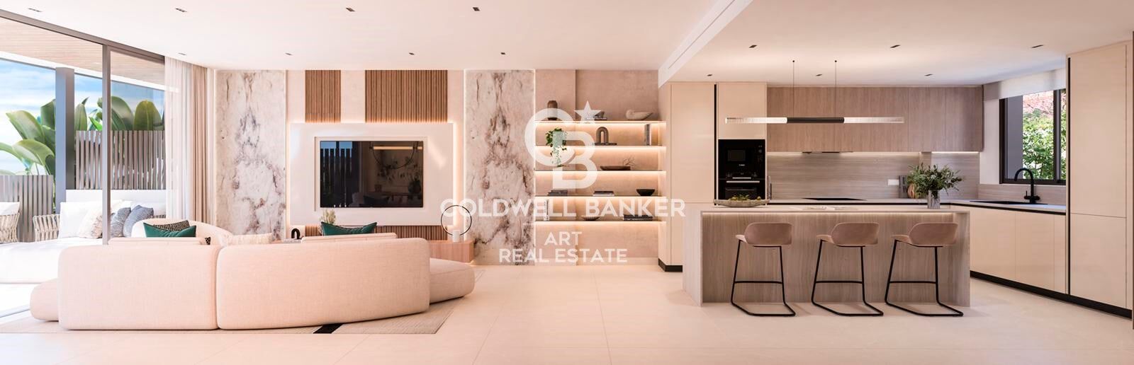 Newly built homes in one of the most exclusive areas of Estepona