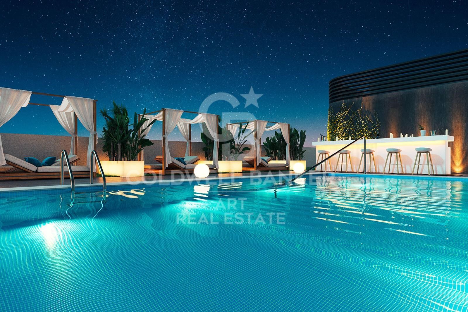 Sophisticated contemporary apartment above Málaga