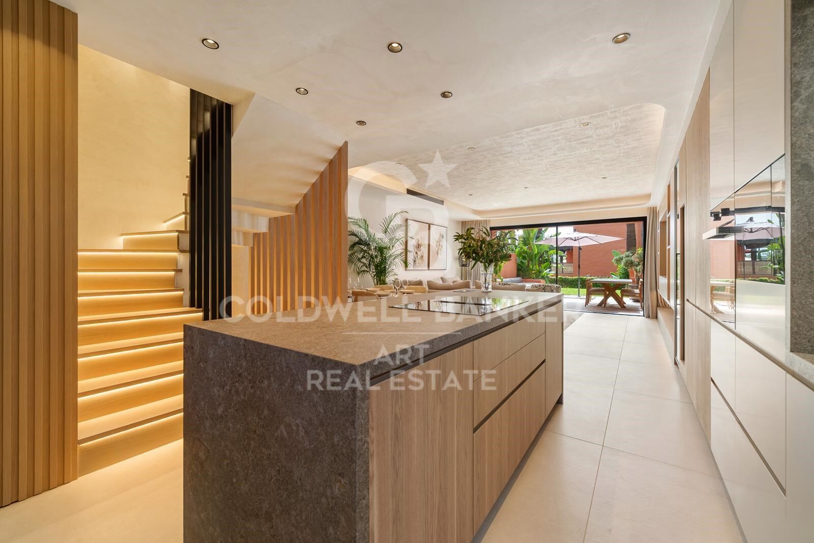 Résidence de 4 chambres sur la Golden Mile de Marbella