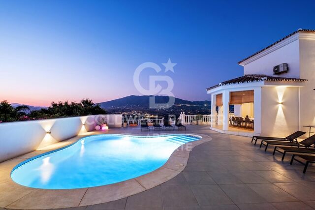 Luxury villa with panoramic views, private pool & proven rental returns in Mijas, Costa del Sol