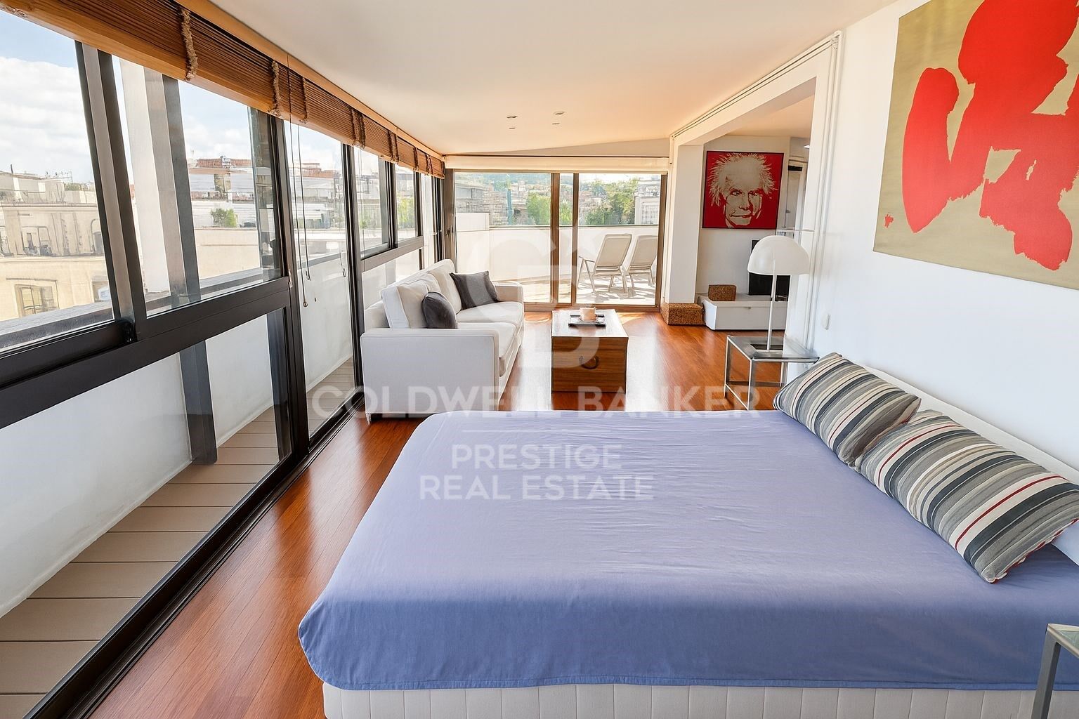 Penthouse avec vue sur la mer et panoramique sur Barcelone