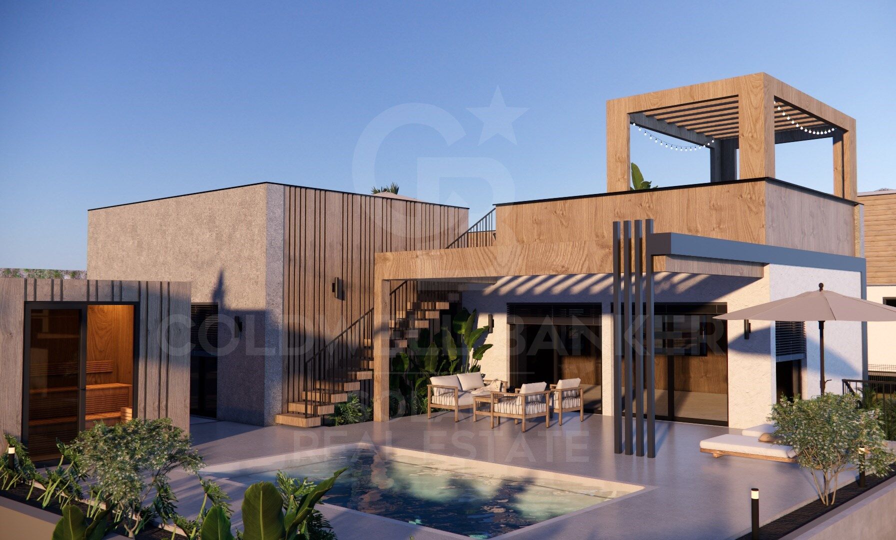 Modern villas in Polop - New build