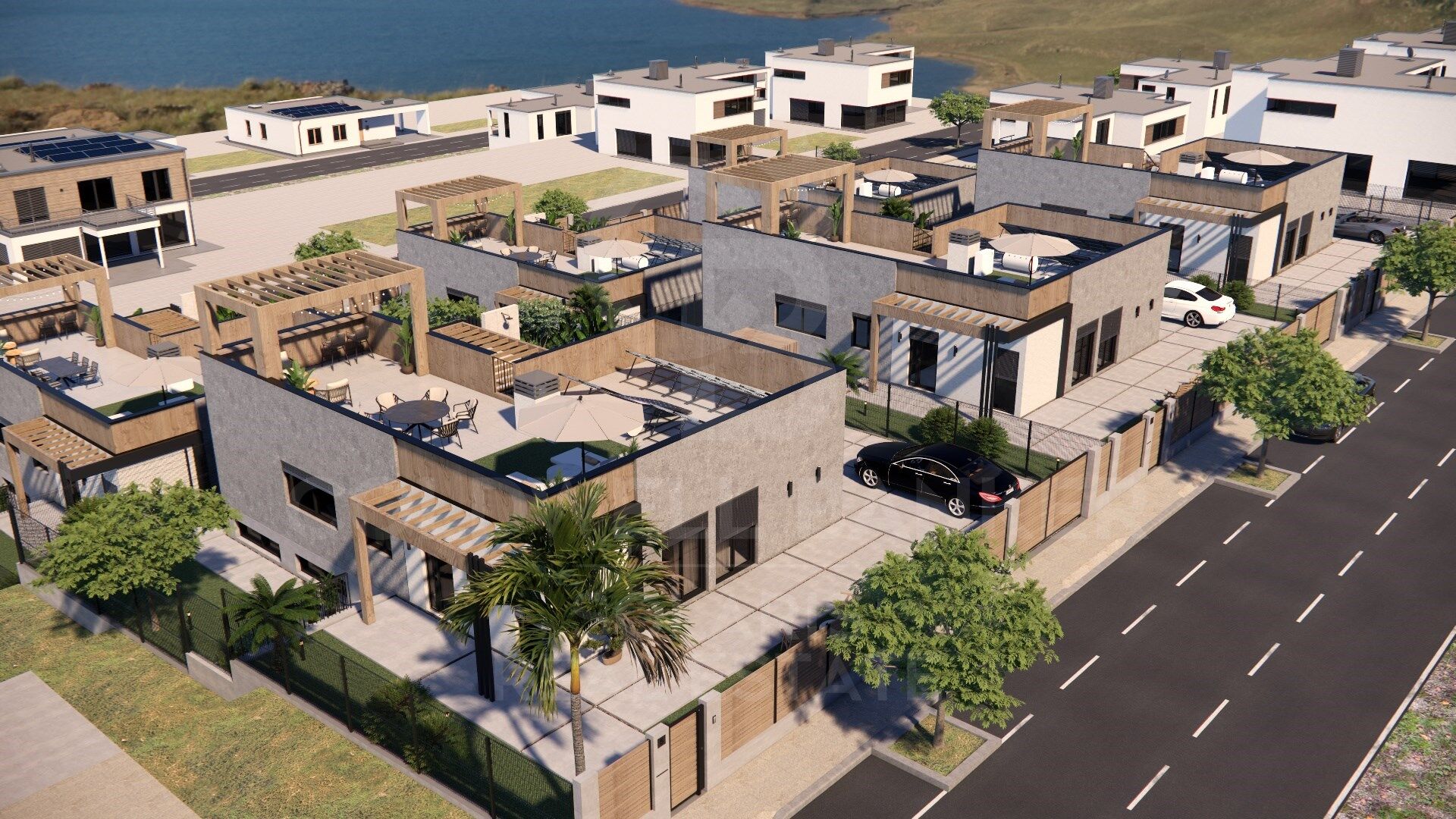 Modern villas in Polop - New build