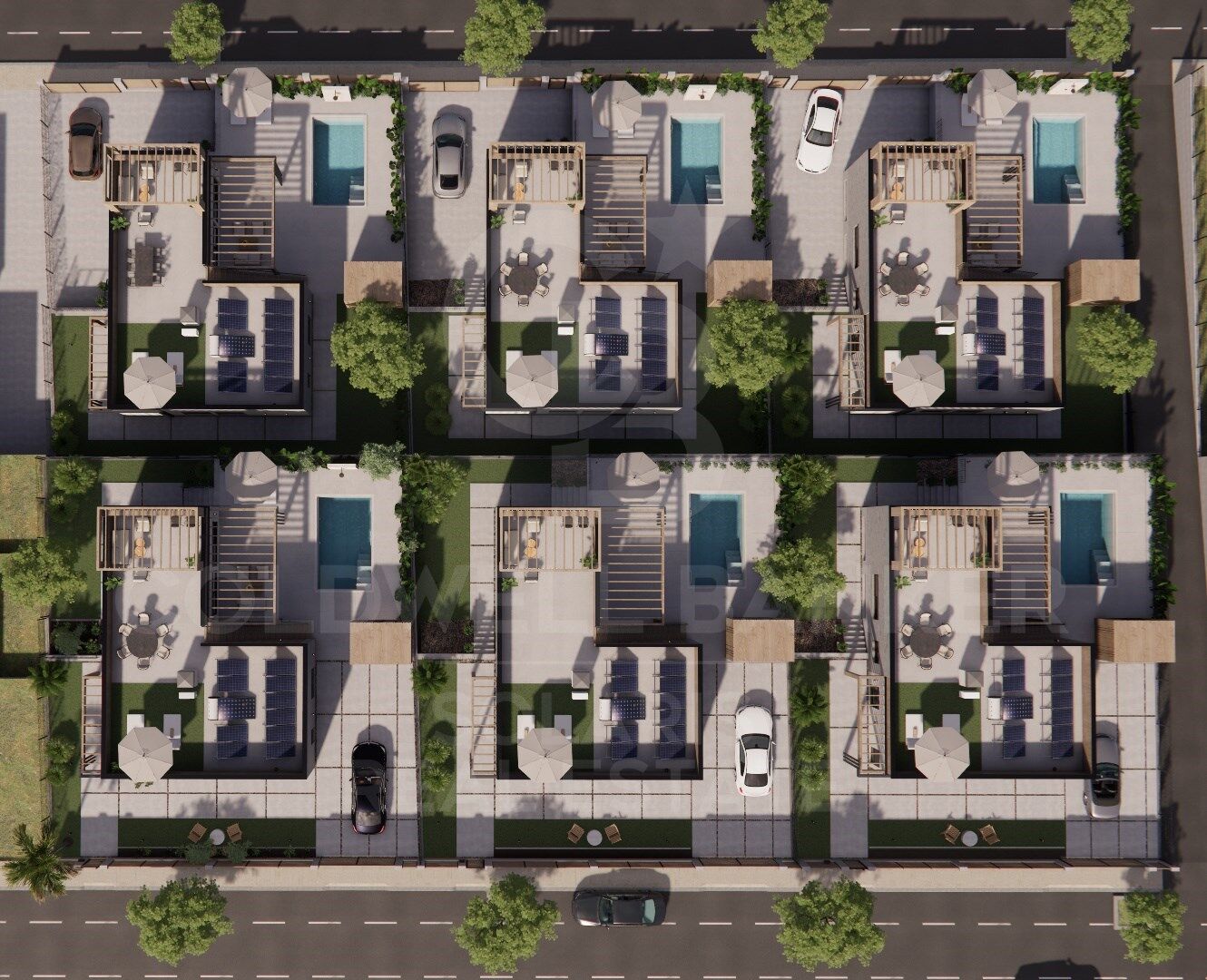 Exclusivo conjunto de 6 villas independientes en Polop