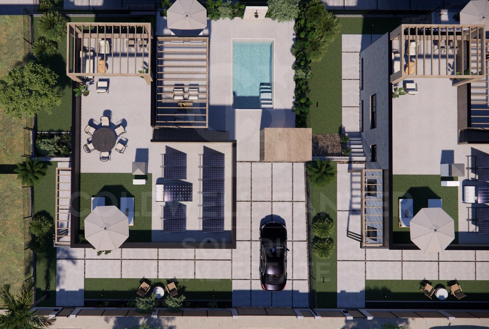 Modern villas in Polop - New build