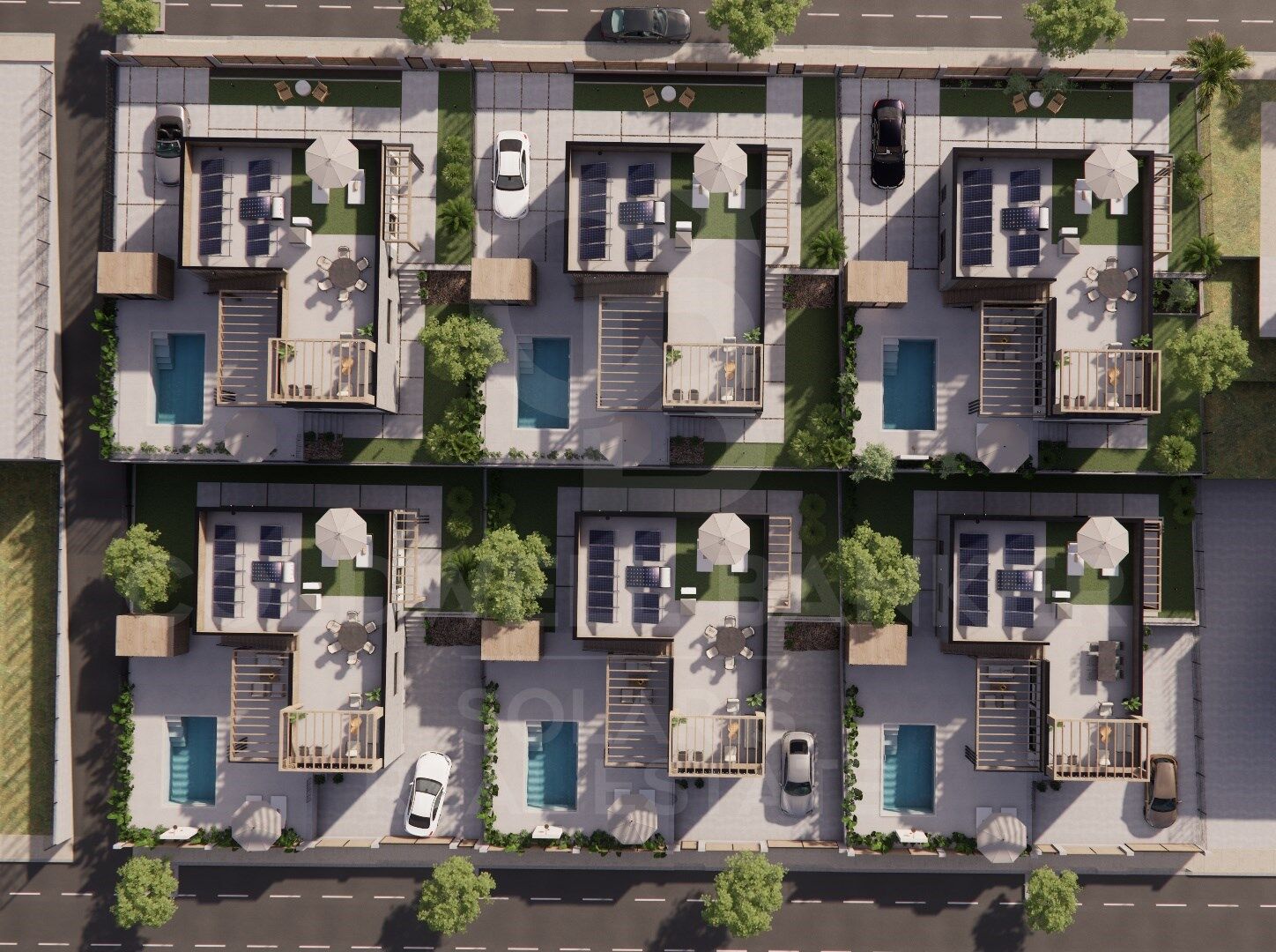 Modern villas in Polop - New build