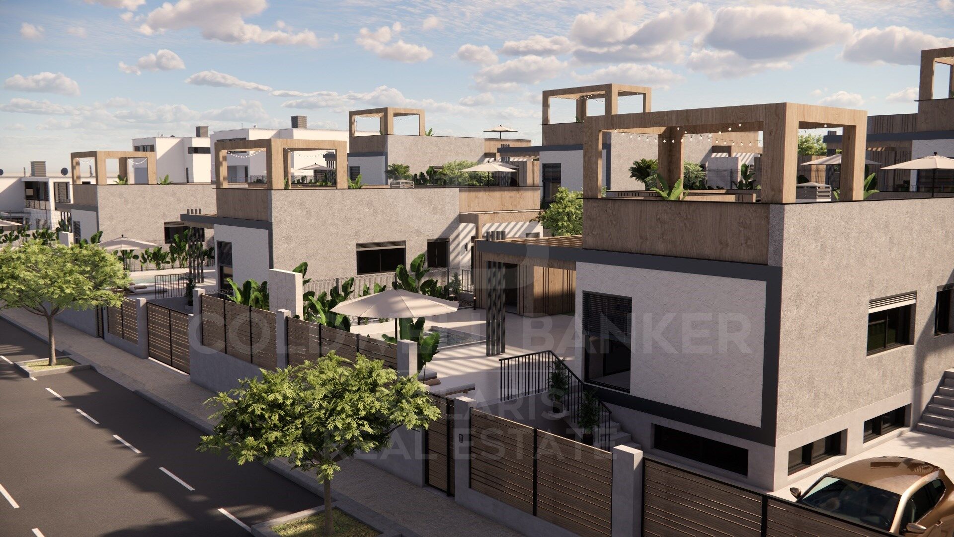 Exclusivo conjunto de 6 villas independientes en Polop