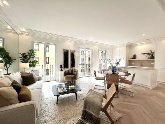 Classic and renovated 3-bedroom flat in Lista, Madrid