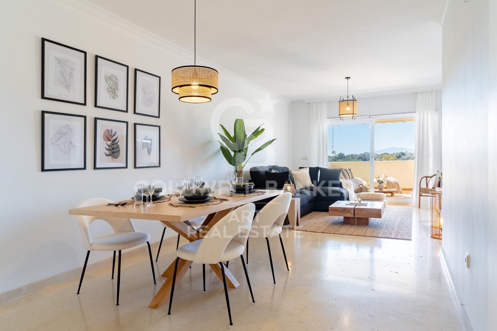 Spacious apartment with panoramic sea views - Santa Maria Green Hills, Marbella