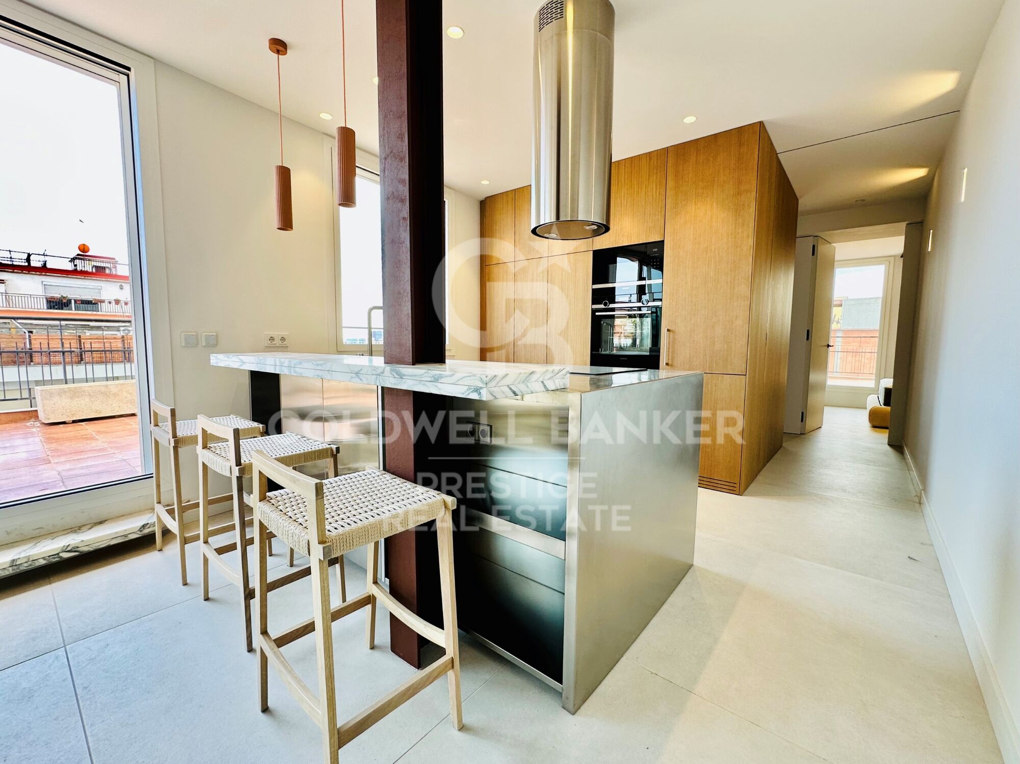 Penthouse de luxe exclusif à Les Corts avec terrasse de 100 m², Barcelone