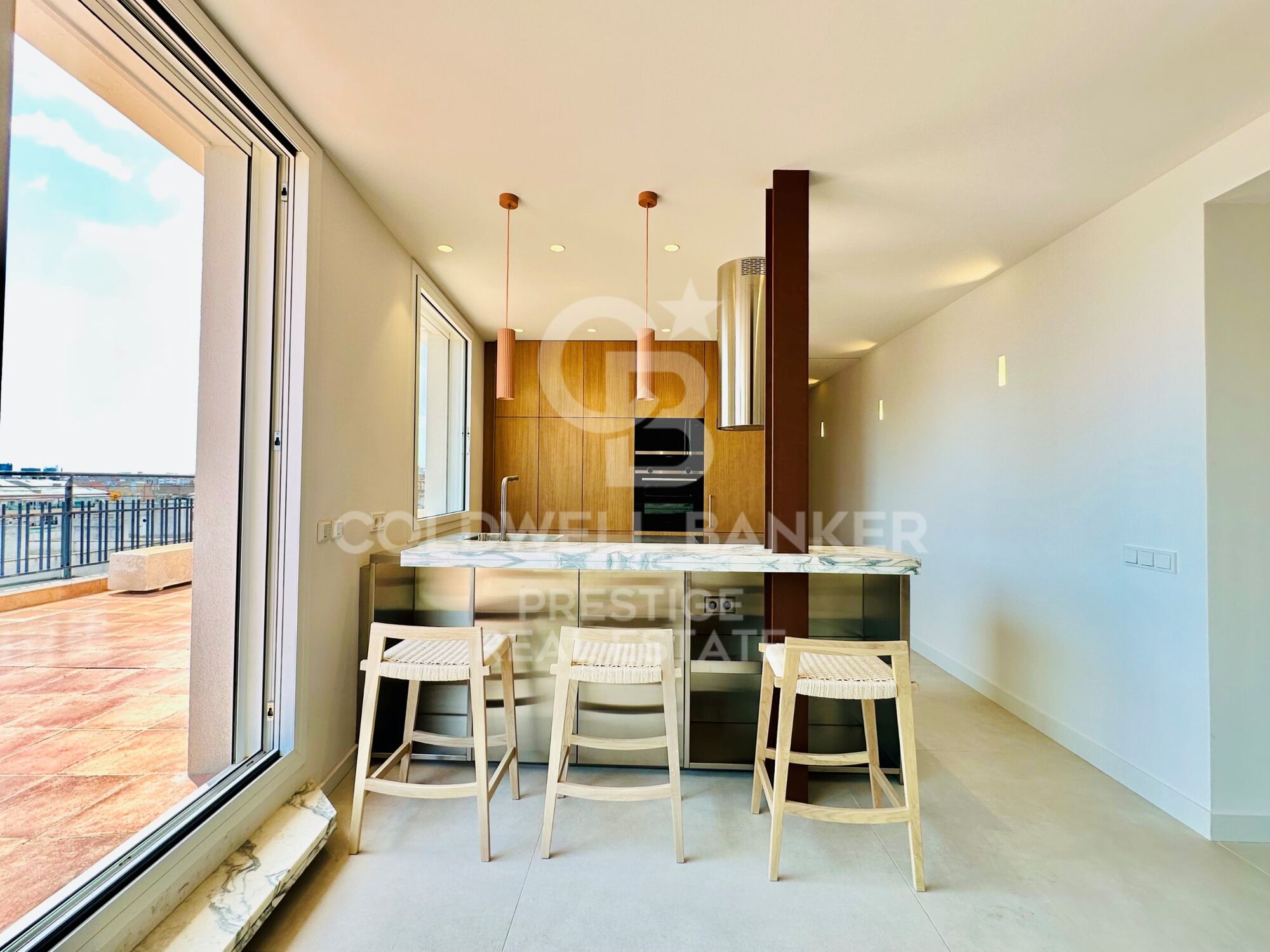Penthouse de luxe exclusif à Les Corts avec terrasse de 100 m², Barcelone