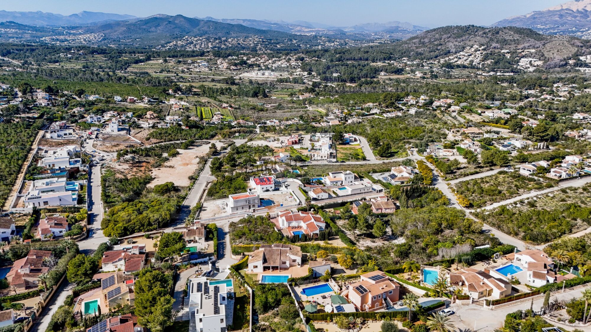 Luxusvilla mit Blick auf den Montgo