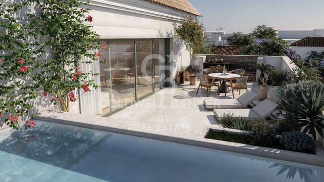 Nouveau complexe résidentiel avec des résidences exclusives au cur d'Estepona
