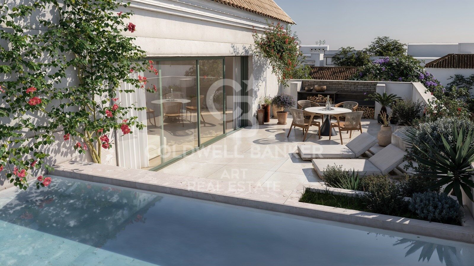 Nouveau complexe résidentiel avec des résidences exclusives au cur d'Estepona
