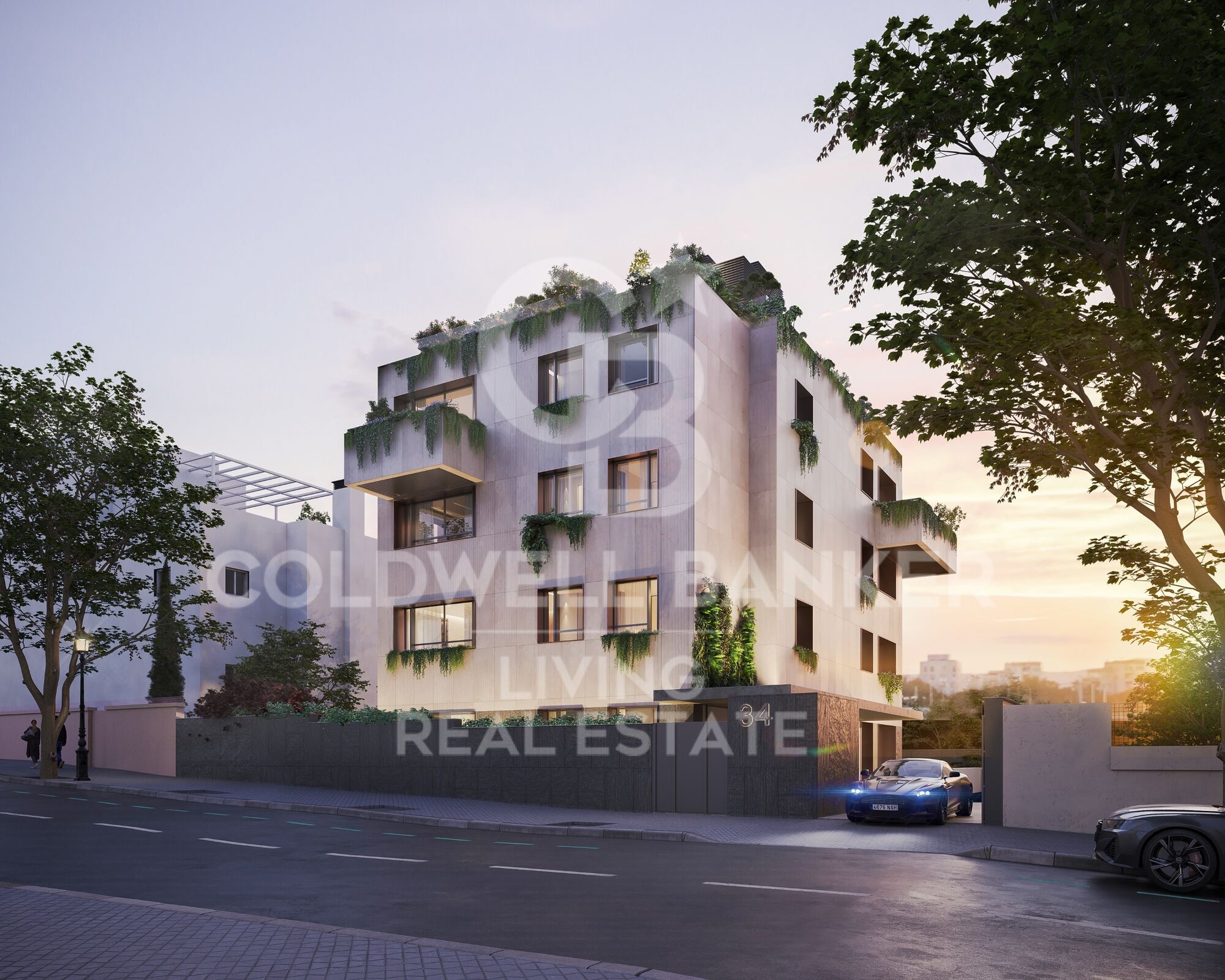 Wohnungsblock Madrid