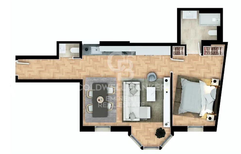 Renovated flat in the heart of Barcelona's historic centre